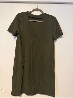 Zara Olive Green Dress